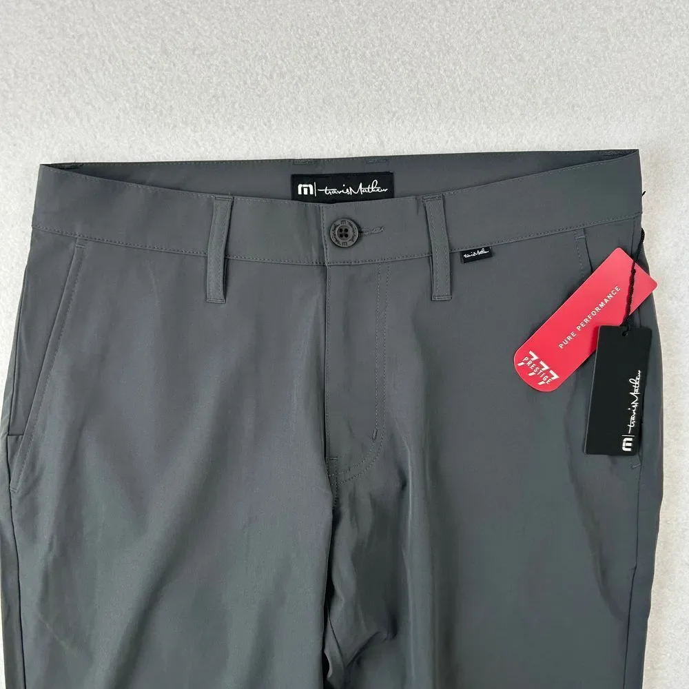 Travis Mathew‎ Pants Mens 30 Gray Majestic X Players Golf Performance Stretch